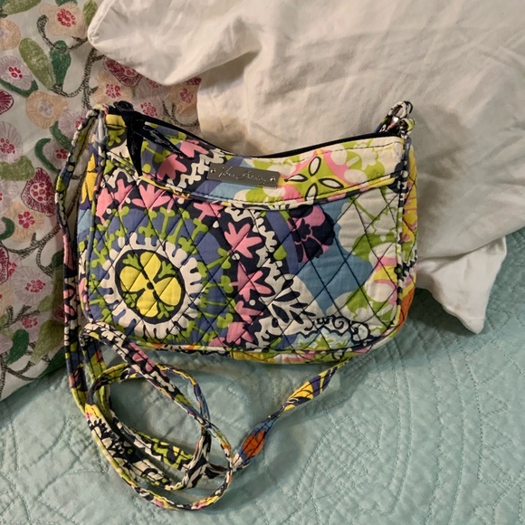 Vera Bradley Handbags - Vera Bradley Colorful Quilted Crossbody Bag